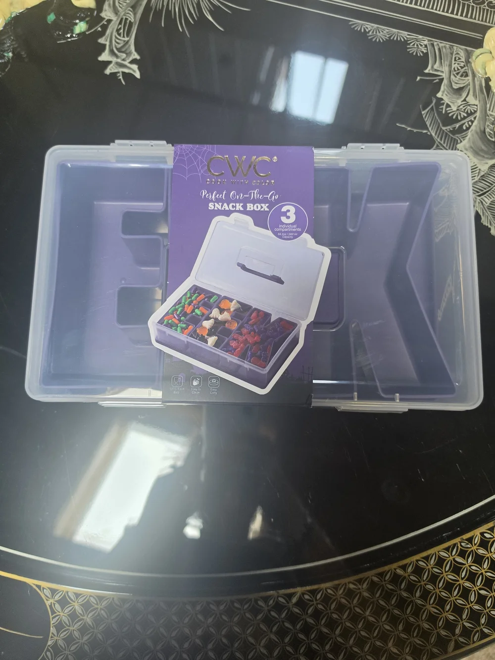 CWC Custom Container Meal Prep Box in Purple-eek